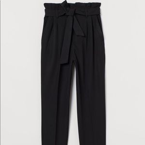 Paperbag tie pants